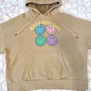 Keep Smiling Seriously Huggable American Eagle Hoodie